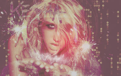 Ke$ha Wallpaper by mikeygraphics