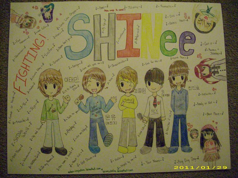 SHINee Kpop Poster