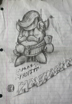 President Haltmann (School Doodles)