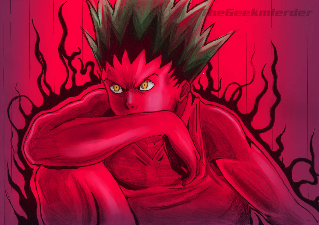 Gon Raging Ova Gon's Rage by ultimatespidey2000 on DeviantArt