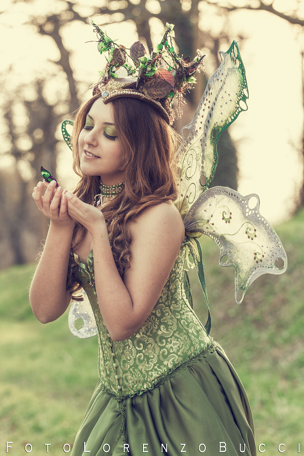 Titania and Butterfly