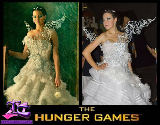 Katniss Everdeen Costume Cosplay Wedding Dress