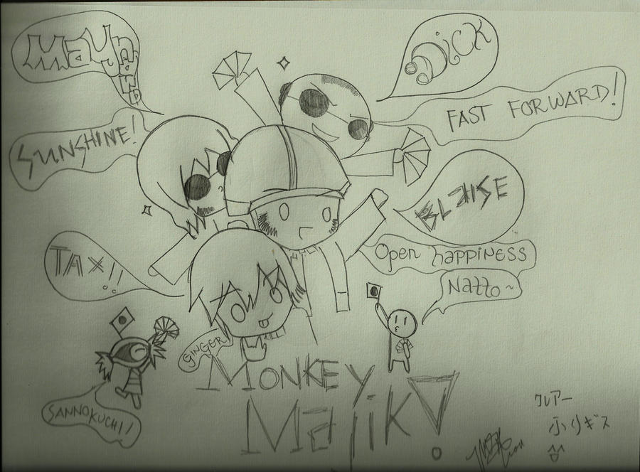 Monkey Majik By Kuroneko Burijishito On Deviantart Monkey Majik By Kuroneko Burijishito On Deviantart