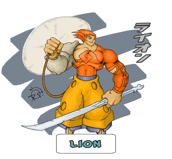 'Lion' main Hero for 'RPG2'