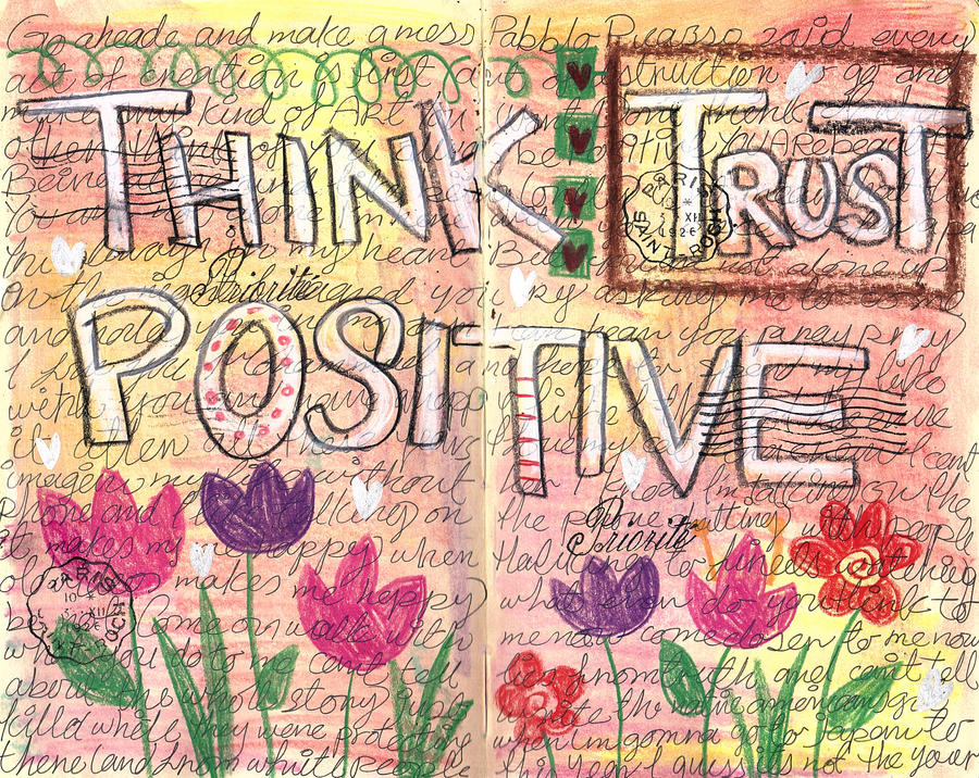 Think Positive Deviantart Rage Think Positive by kholoodfantasy on DeviantArt