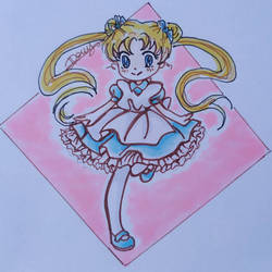 fanart: Usagi in Wonderland