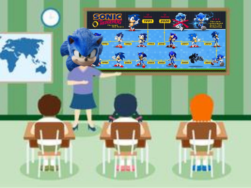 Sonic Classes sonic teachs about himself by jnevolic on DeviantArt