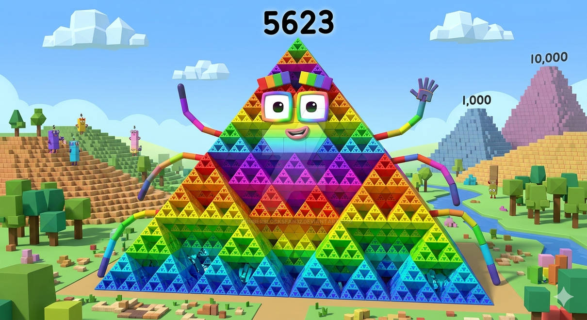 Number Blocks 56 Color Numberblock 5623 by NumberblocksFan32 on DeviantArt