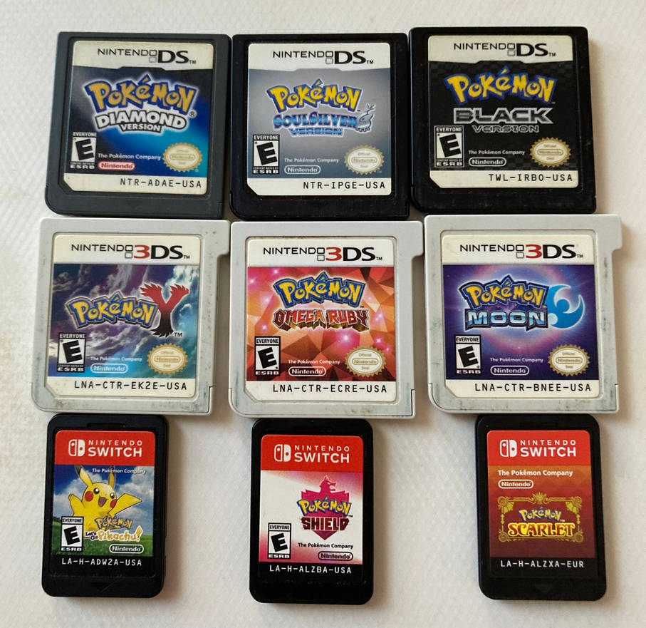 Pokemon Video Games by nintendoSPfan on DeviantArt