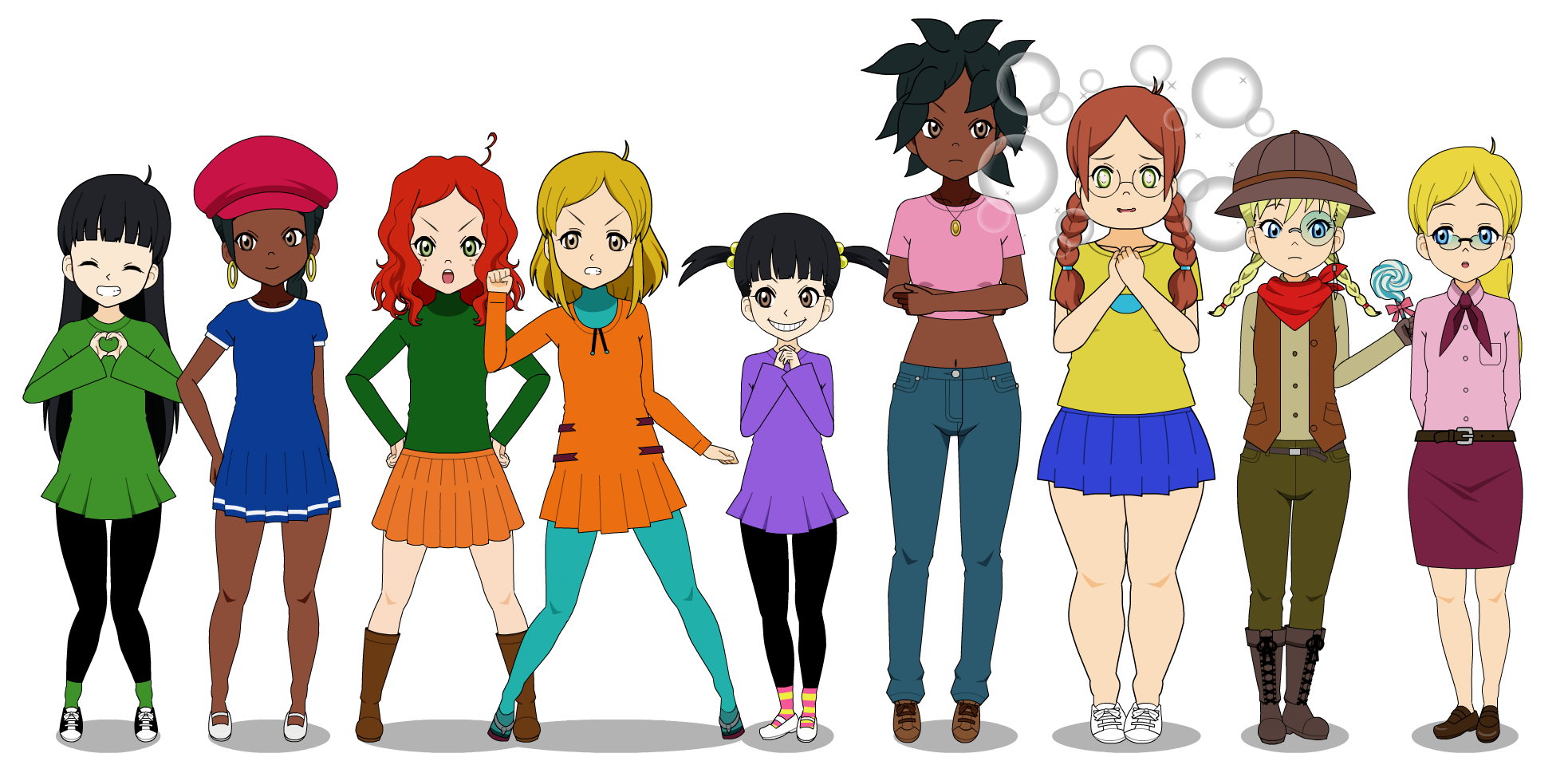 Knd Model KND Girls by nintendoSPfan on DeviantArt