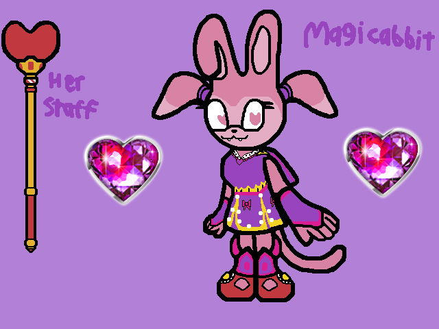 Magic Rabbit Girl Magicabbit by ChelseaKittyGirl on DeviantArt