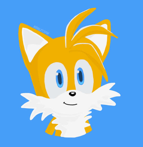 Tails Headshot Tails by WebleySFM on DeviantArt