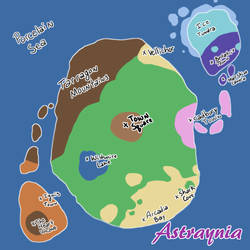 Astraynia Map || Flat