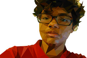 Low Polygon Self Portrait