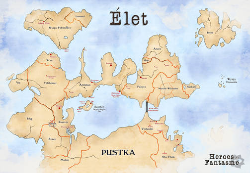 [HoF] Mapa Swiata Elet