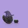 Spooky Witch Cat