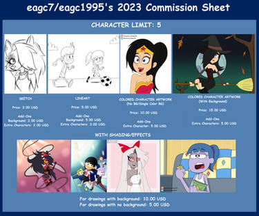 Commission Prices