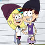 Luna Loud and Sam Sharp