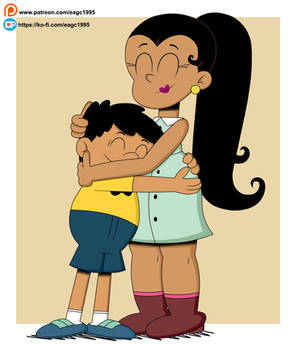 (Patreon Reward) Carlota hugs CJ
