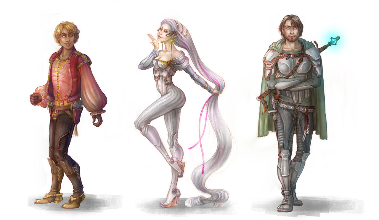 16th-century sci-fi by CourtneyTrowbridge