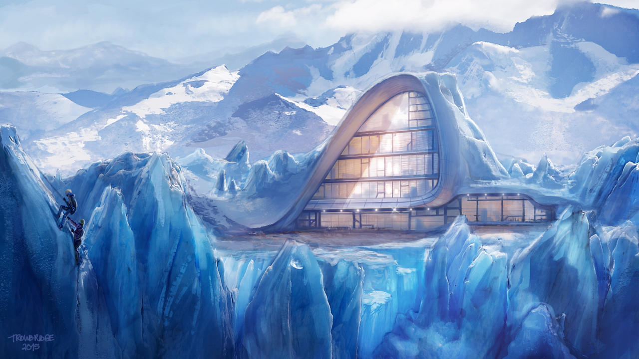 Glacial Hall by CourtneyTrowbridge