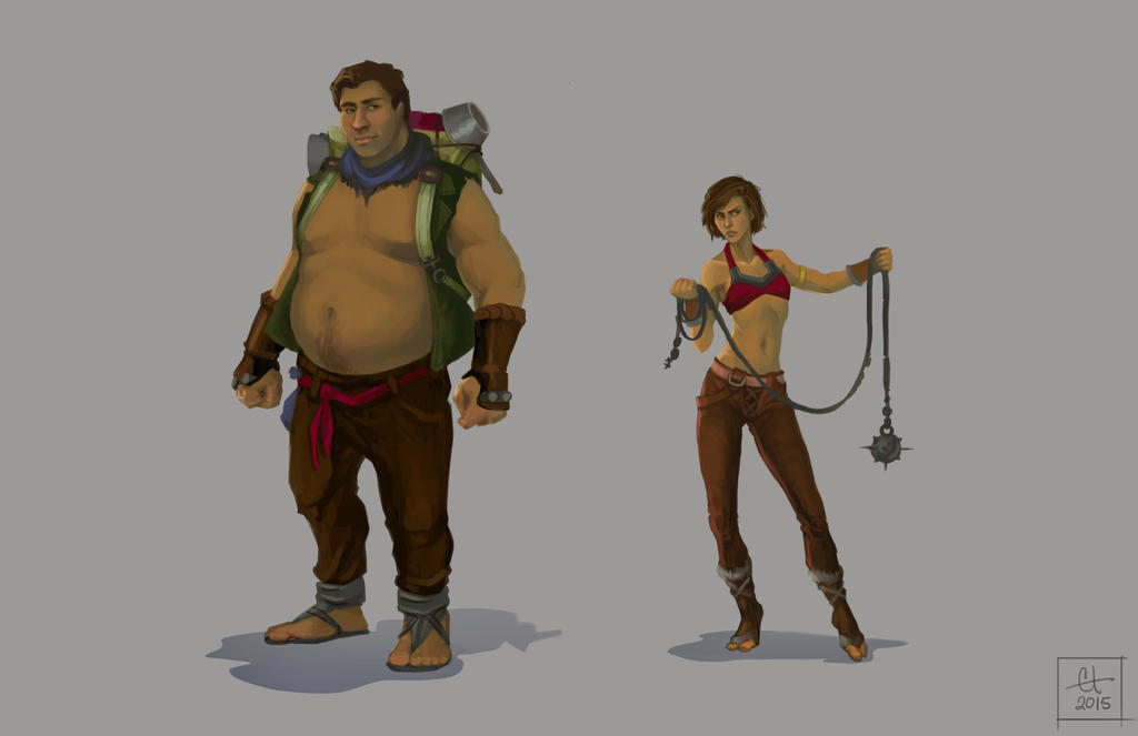 Westerland characters by CourtneyTrowbridge