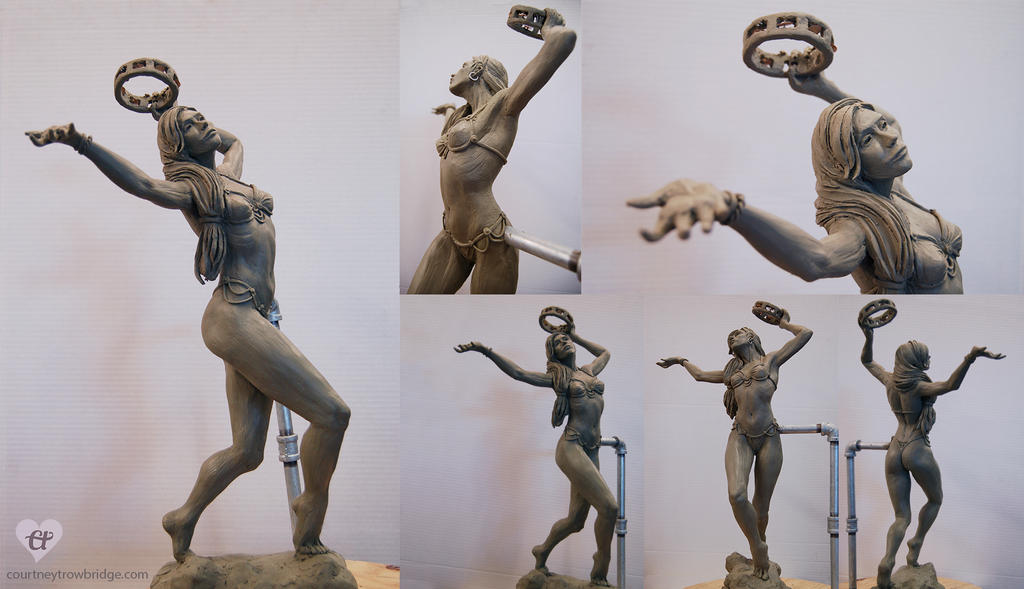 Tambourine dancer by CourtneyTrowbridge