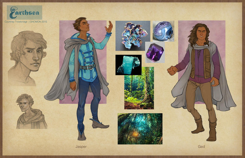 Earthsea costume concepts - Roke by CourtneyTrowbridge