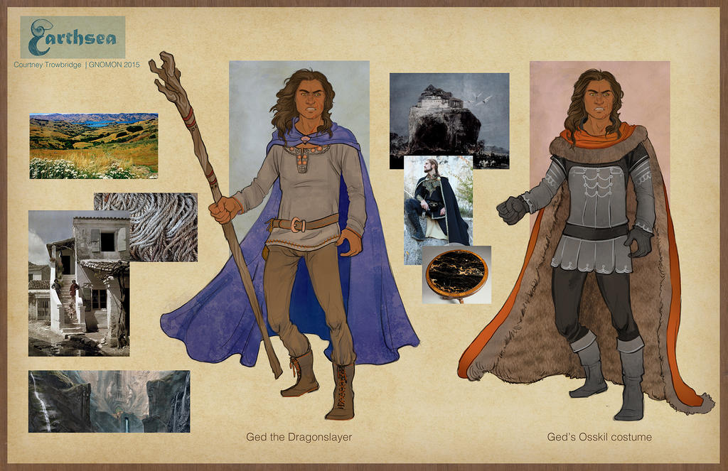 Earthsea costume concepts - Low Torning, Osskil by CourtneyTrowbridge