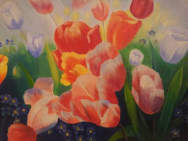 Flowers - Oil Painting