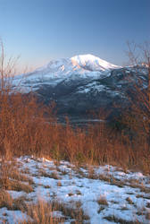 Mount St. Helens Alpenglow