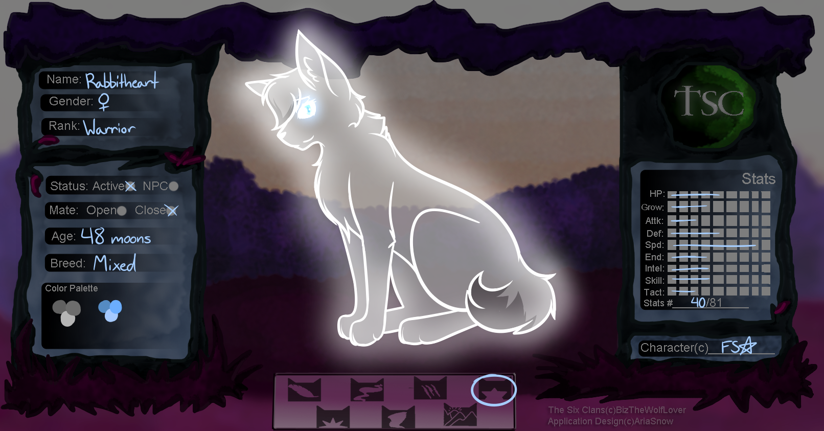 .:TSC:. [Rabbitheart of StarClan]