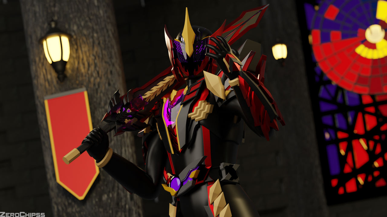 Dragon Knight Rize| Dark Side by ZeroChipss on DeviantArt