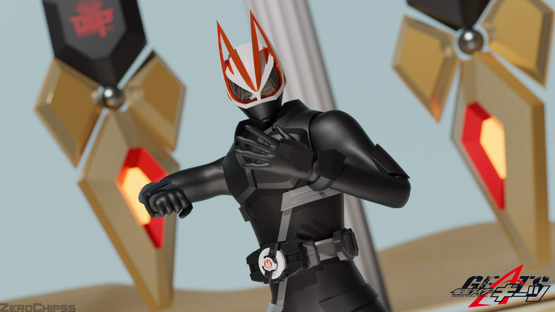 Kamen rider Geats Entry Form | 3D Model by ZeroChipss on DeviantArt