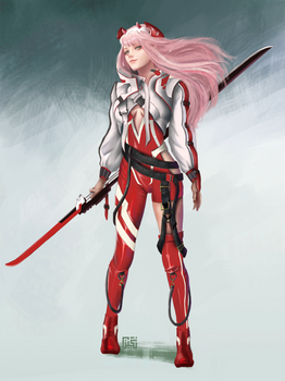 if Zero two was on Apex Legends game