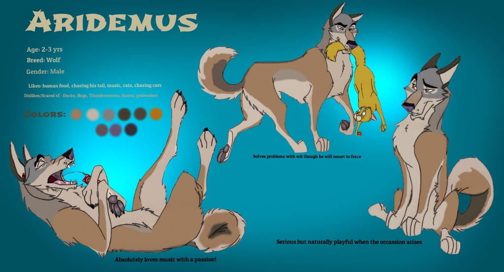 Aridemus Character Sheet by Aridemus