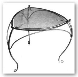 Glass topped table by Hammerandtongs on DeviantArt