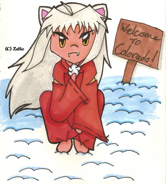 Inuyasha in the Snow