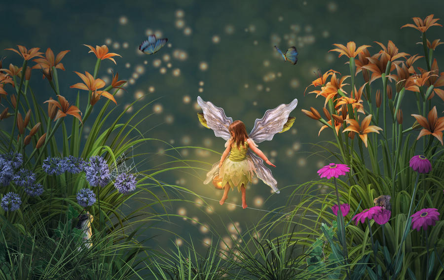 The Garden Fairy, Mila #1 by needcaffine