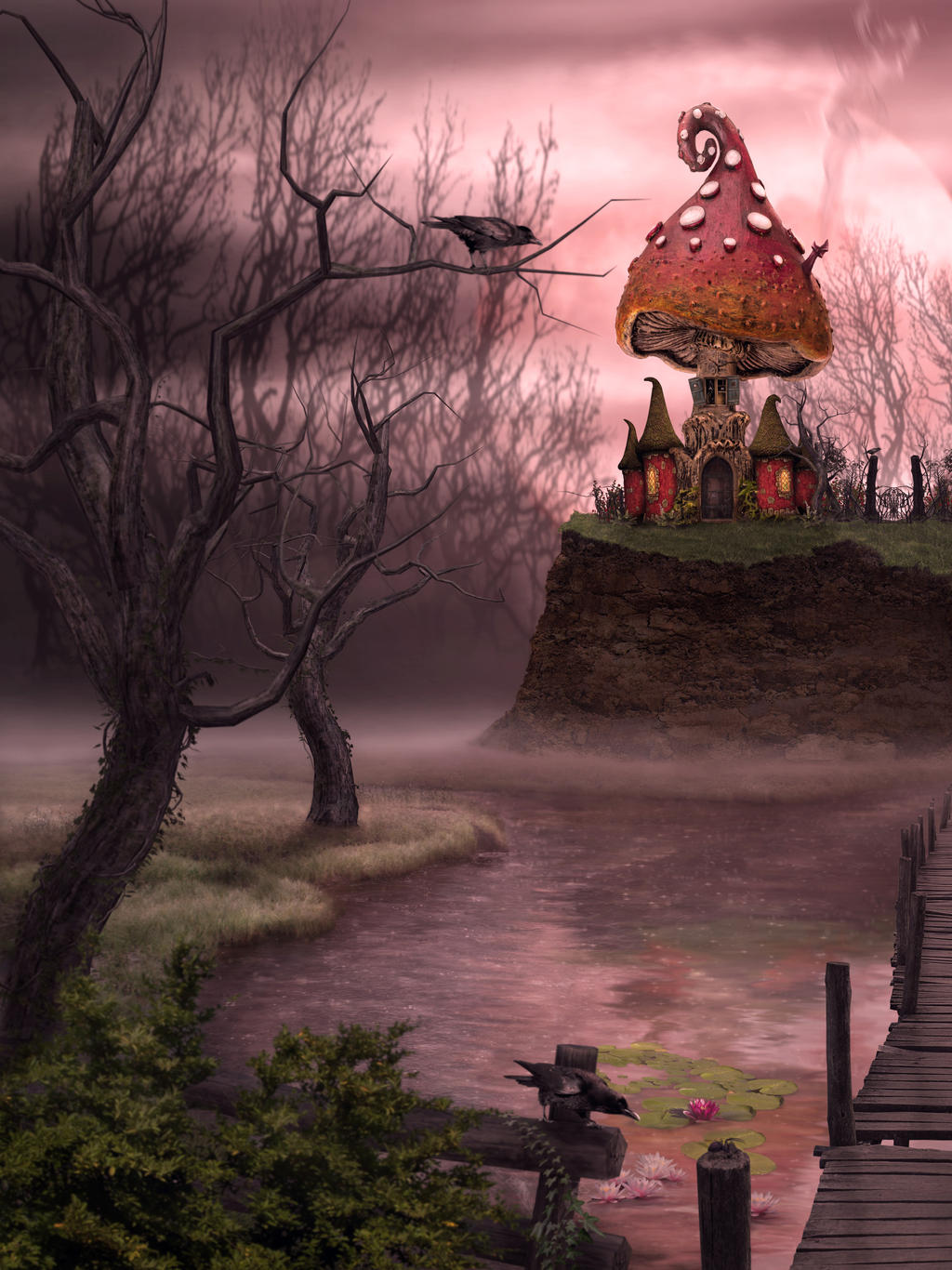 The Blood Shroom by needcaffine