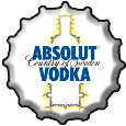 Absolut Vodka bottlecap by FlameFame