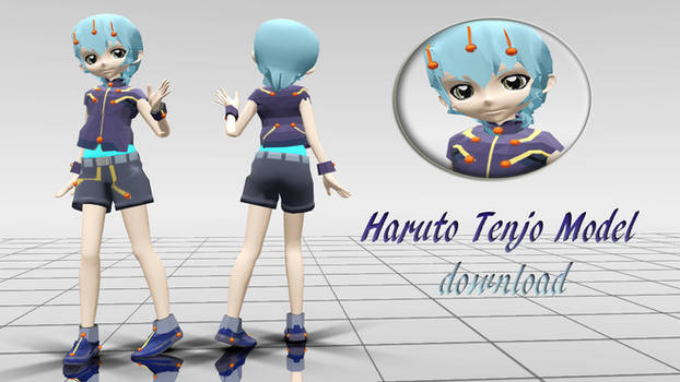 MMD Haruto Tenjo Model DL