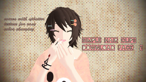 Clips Mmd Explore the Best Hairpin Art | DeviantArt
