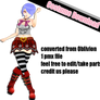 MMD Perona Costume Download