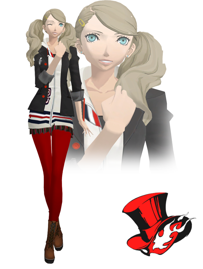 MMD Ann Takamaki(Uniform) Download by TwoSidedMMD