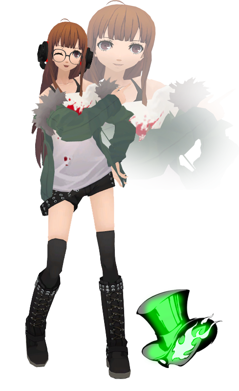 MMD Futaba Sakura(Winter)Model Download