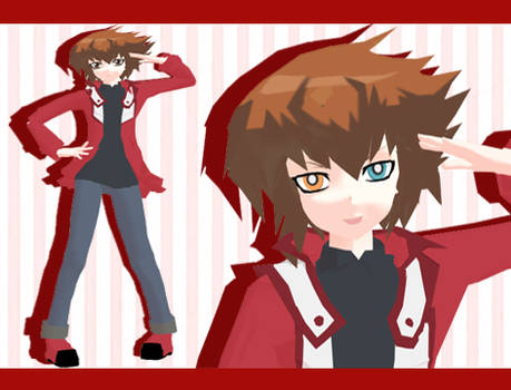 MMD Judai Yuki Vers. 3.0 Model distribution