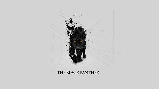 The black panther Background
