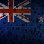 New Zealand Flag Cubes