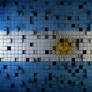 Argentinian Flag Cubes